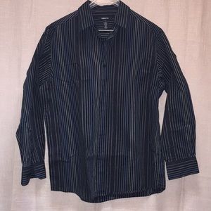 Claiborne men’s button down long sleeve short